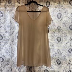 The Impeccable Pig White‎ Dress Size Small